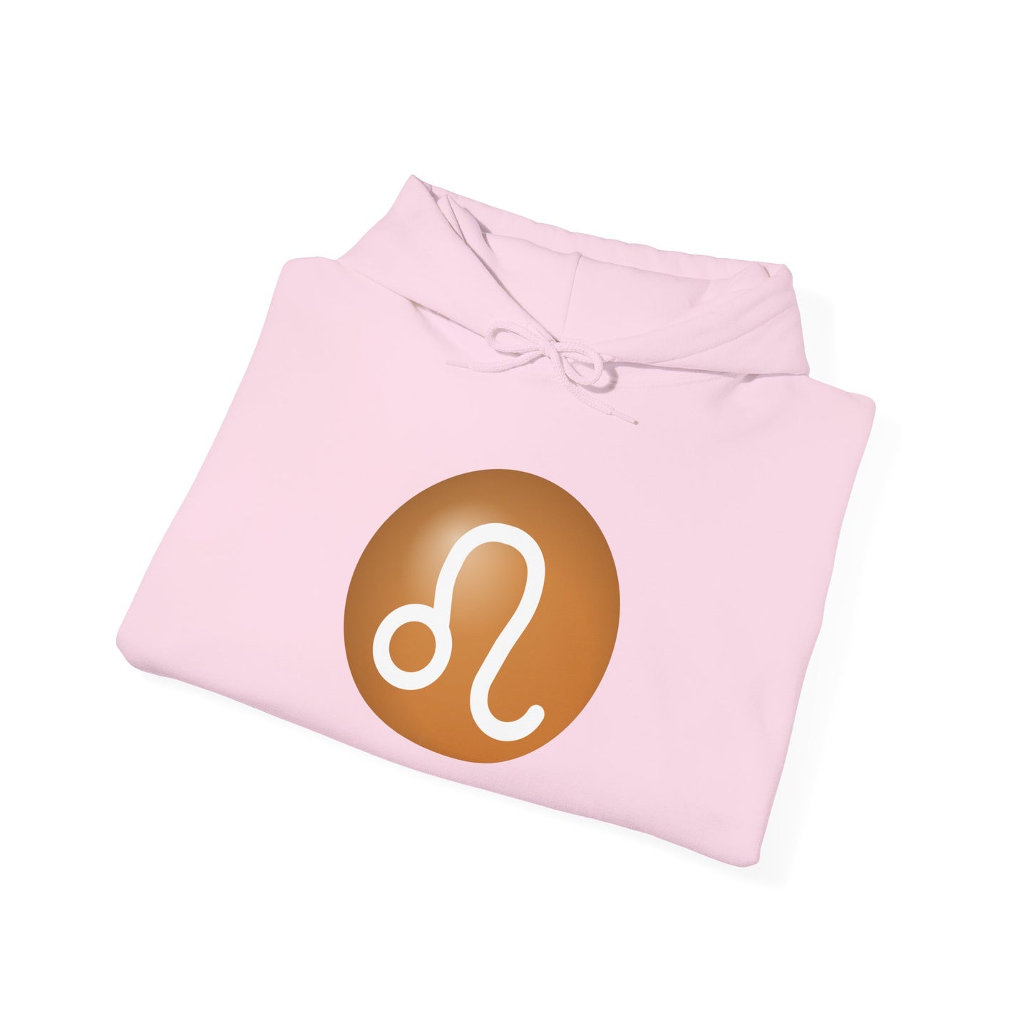 Unisex Leo Zodiac Hoodie — Astrology Glyph Sweatshirt