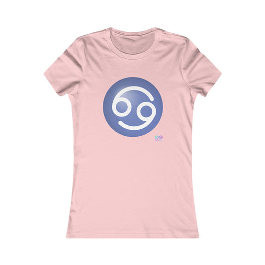 Women's Cancer Zodiac Glyph Tee