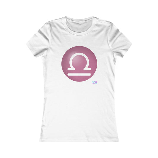 Women's Libra Zodiac Glyph Tee