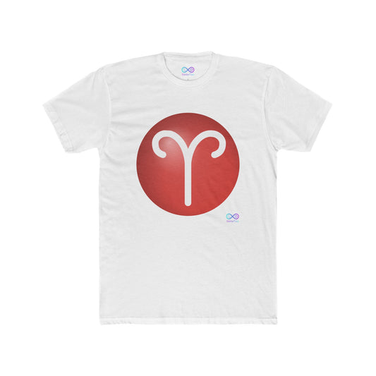 Men's Aries Zodiac Symbol Tee