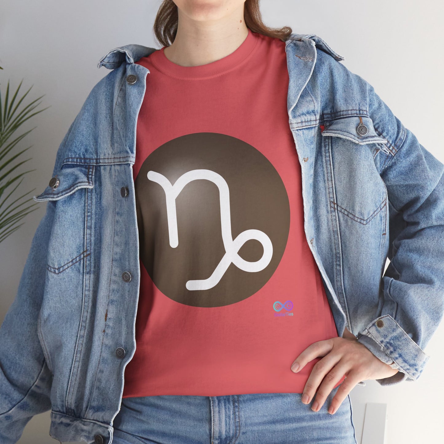 Women's Capricorn Zodiac Symbol Tee