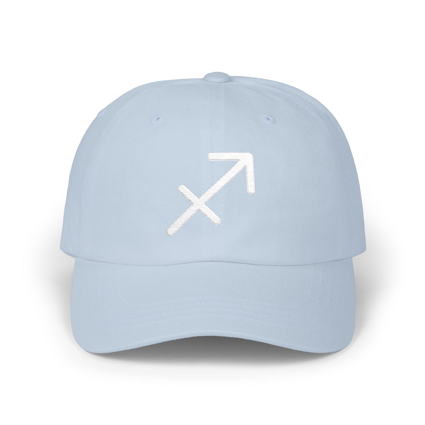 Sagittarius Zodiac Hat — White Glyph