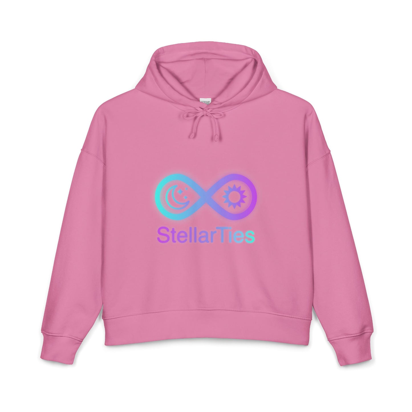 Women's StellarTies Infinity Logo Hoodie — Women's Organic Casual Pullover