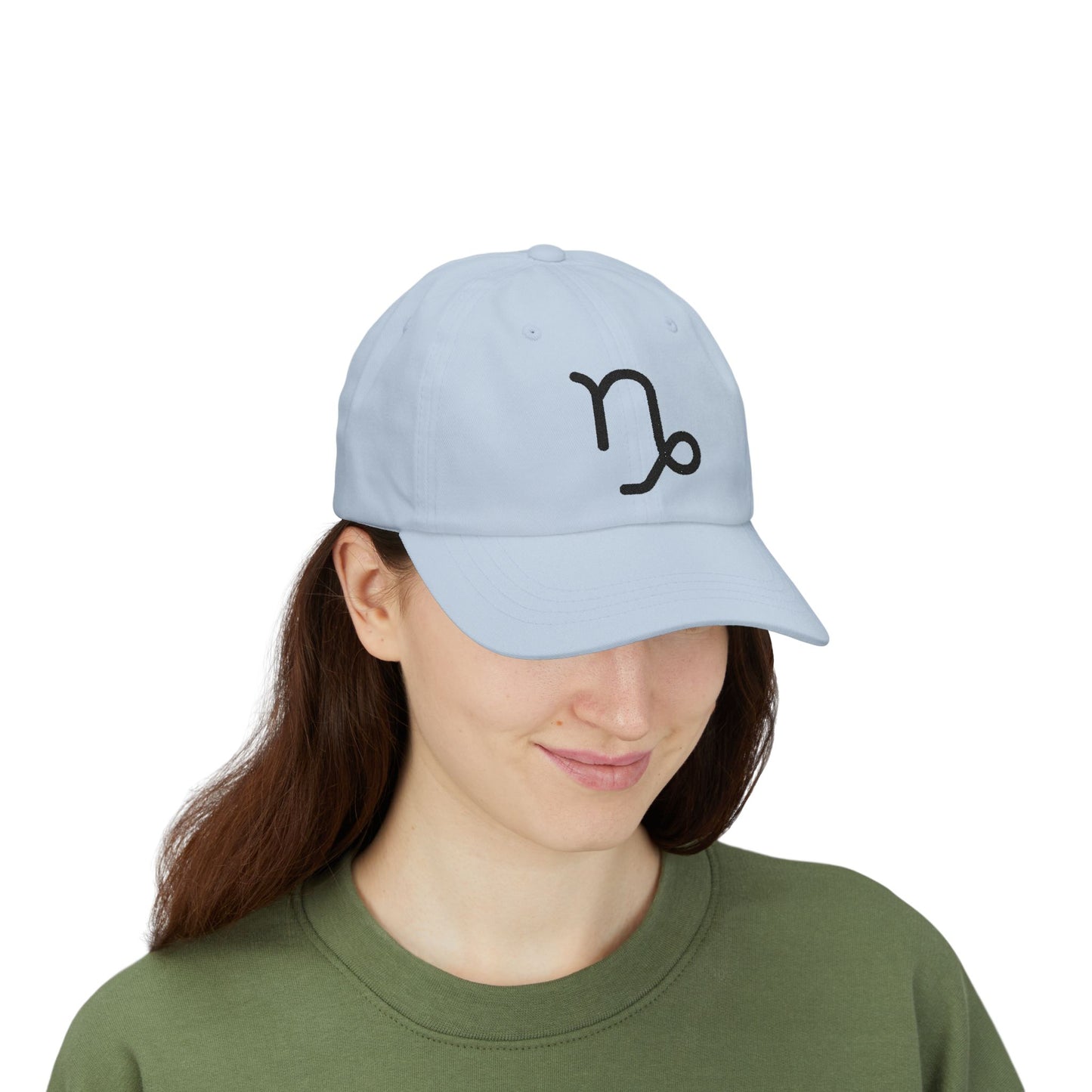 Capricorn Zodiac Hat — Black Glyph