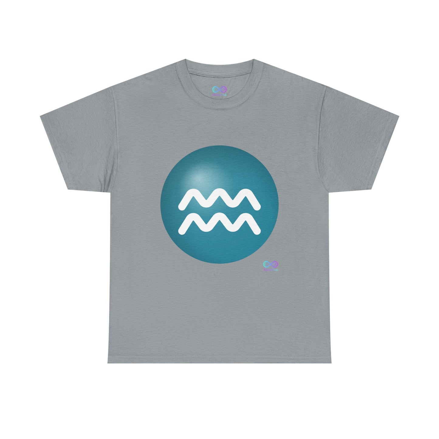Women's Aquarius Zodiac Symbol Tee
