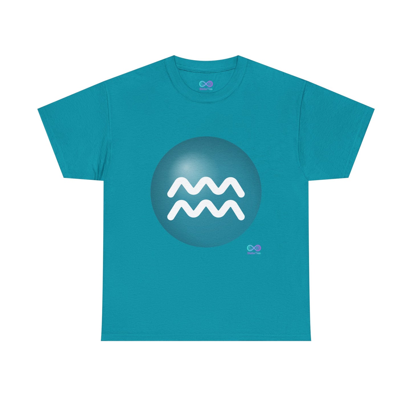 Women's Aquarius Zodiac Symbol Tee