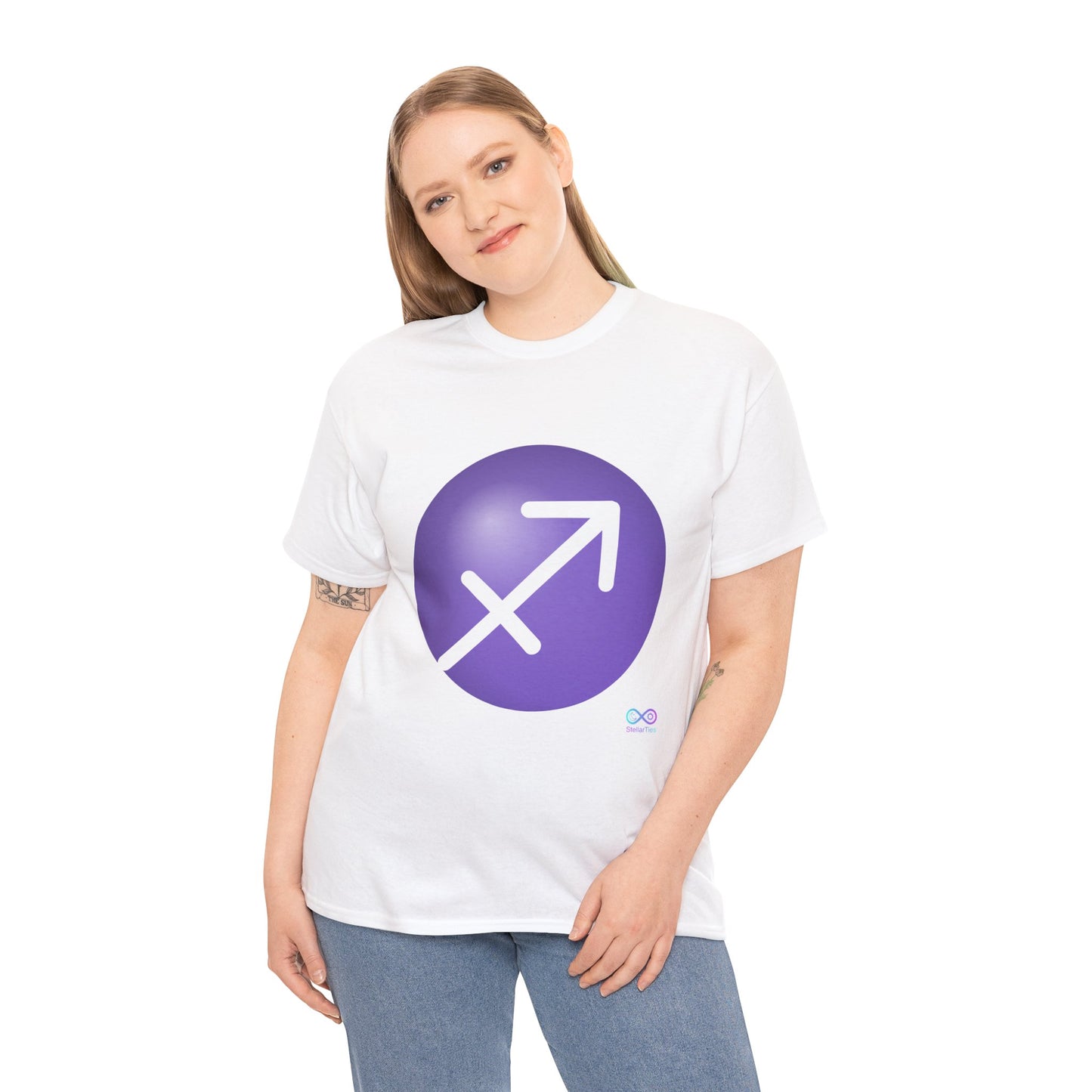 Women's Sagittarius Zodiac Symbol Tee