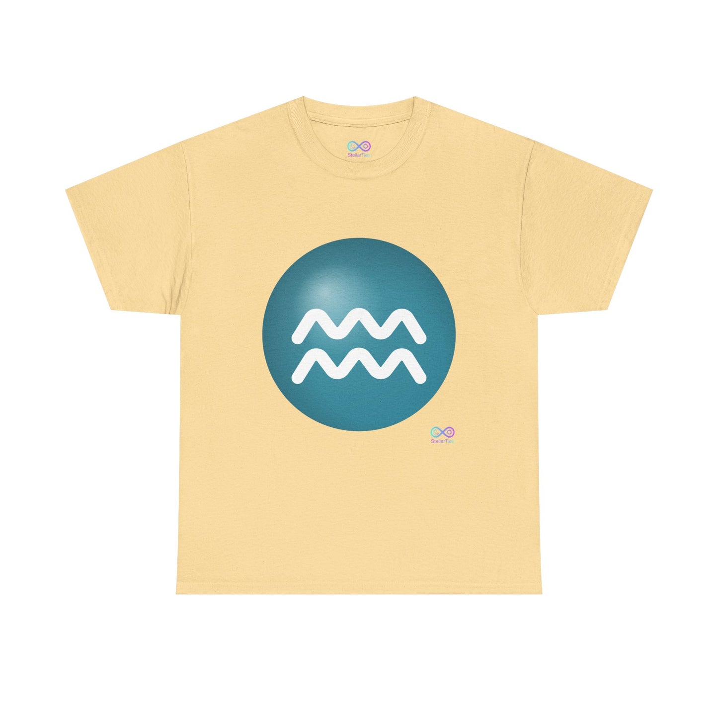 Women's Aquarius Zodiac Symbol Tee