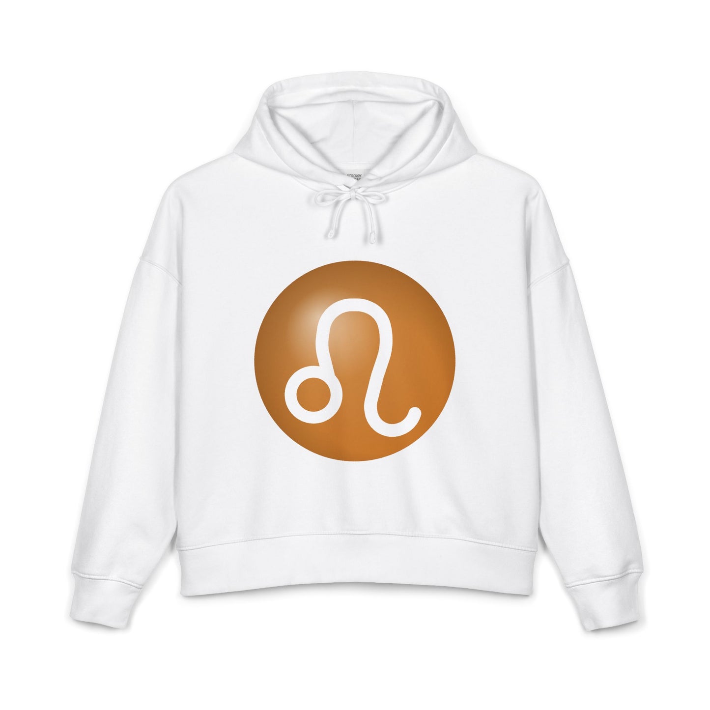 Women's Leo Zodiac Hoodie — Organic Midweight Astrology Sweatshirt