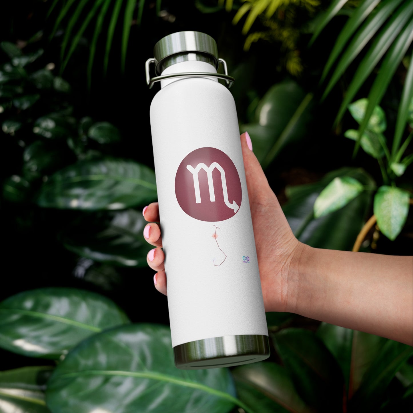 Scorpio Zodiac 22oz Copper Vacuum Insulated Water Bottle