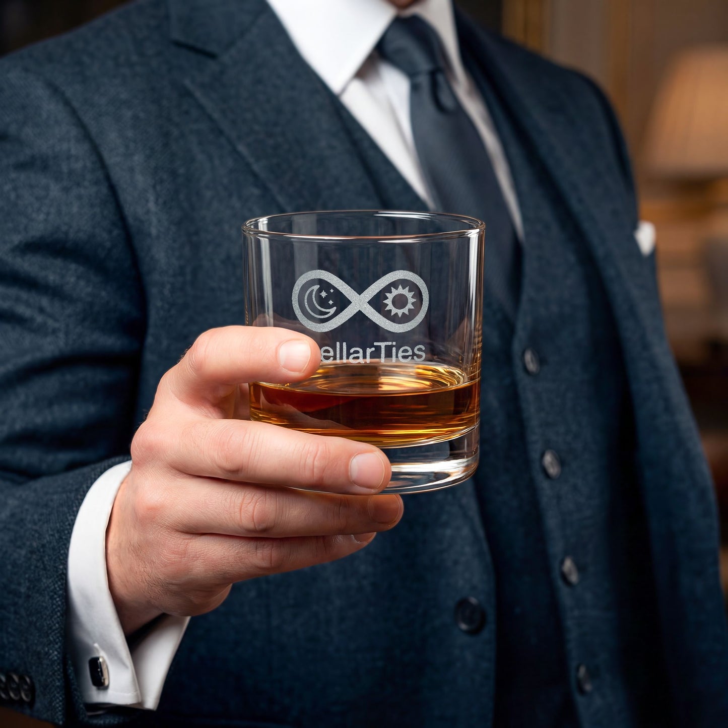 StellarTies Whiskey Glass