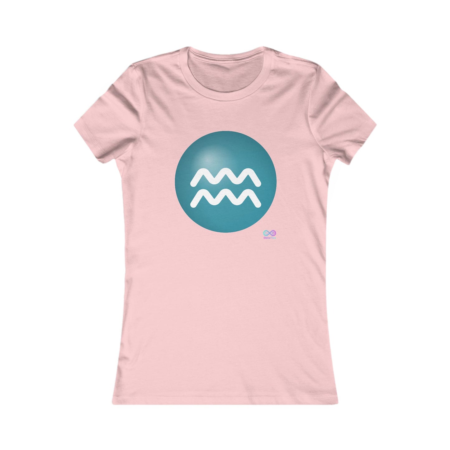 Women's Aquarius Zodiac Glyph Tee