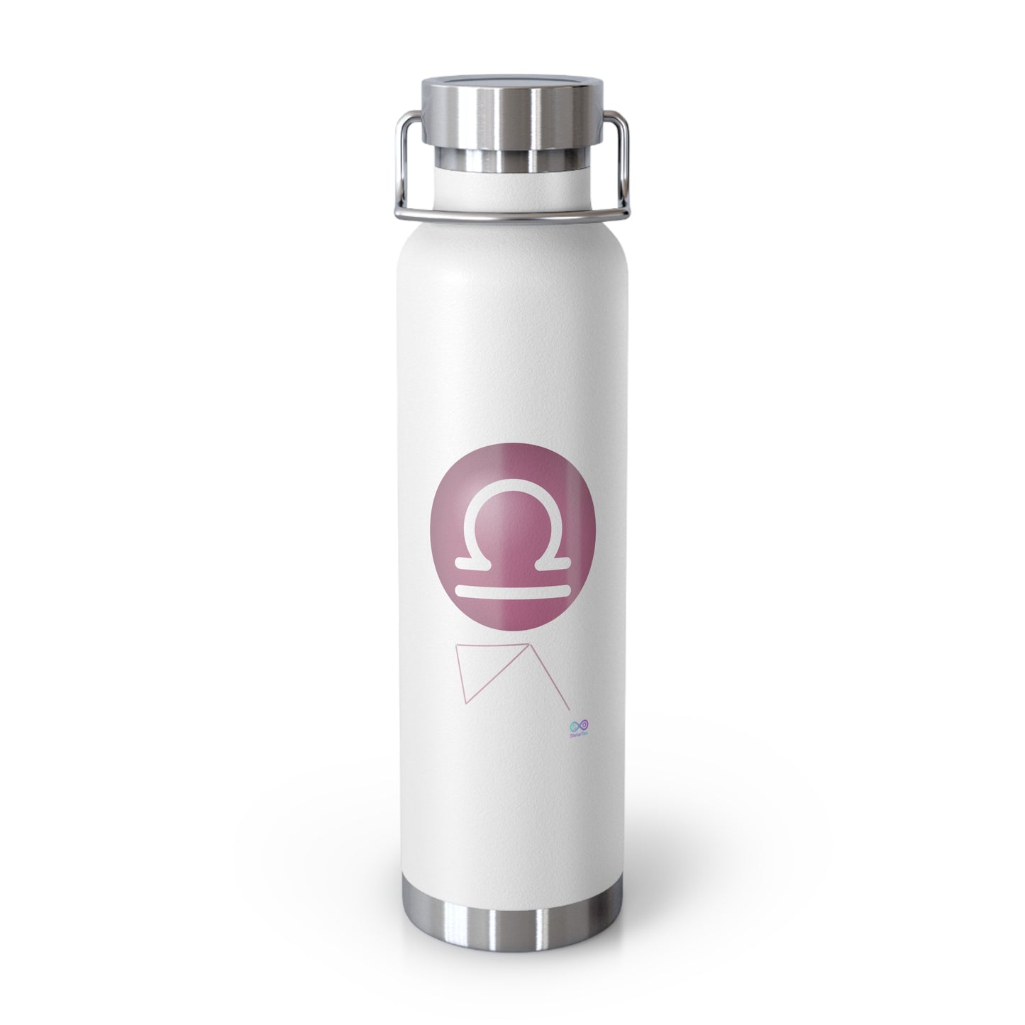 Libra Zodiac Stainless Steel Water Bottle — 22oz Insulated Copper Vacuum Flask