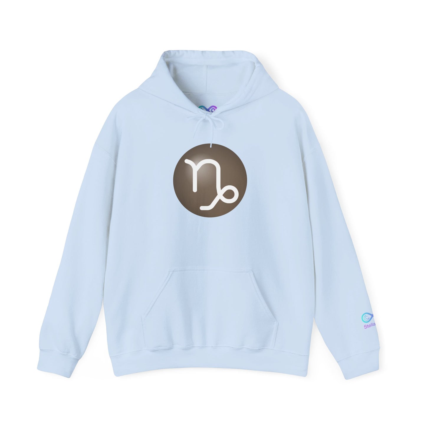 Unisex Capricorn Zodiac Hoodie – Astrology Glyph Pullover