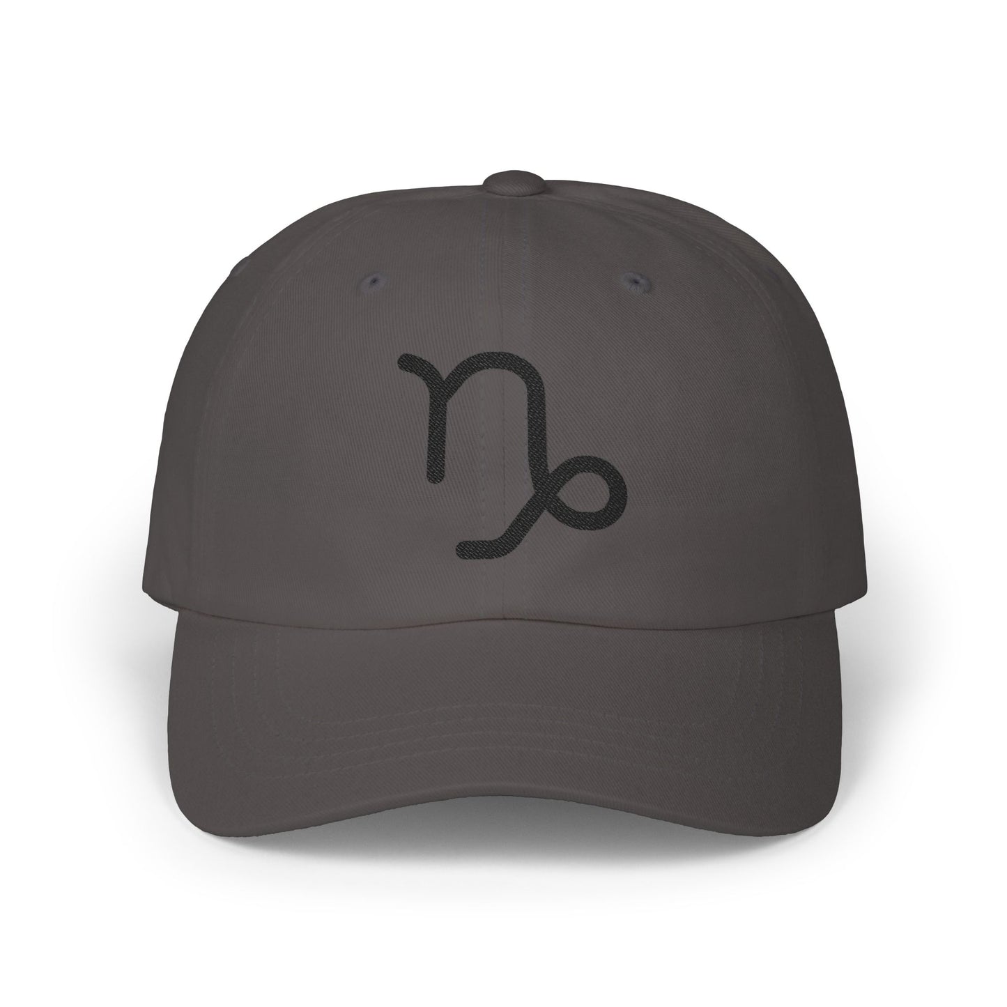 Capricorn Zodiac Hat — Black Glyph