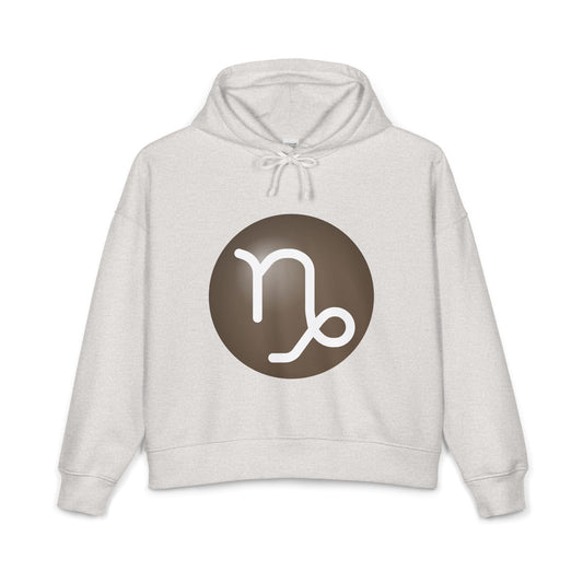 Woman's Capricorn Zodiac Hoodie — Organic Midweight Astrology Sweatshirt