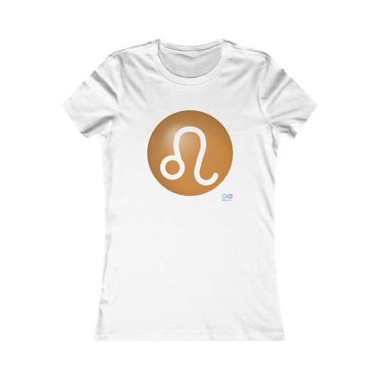 Women's Leo Zodiac Glyph Tee
