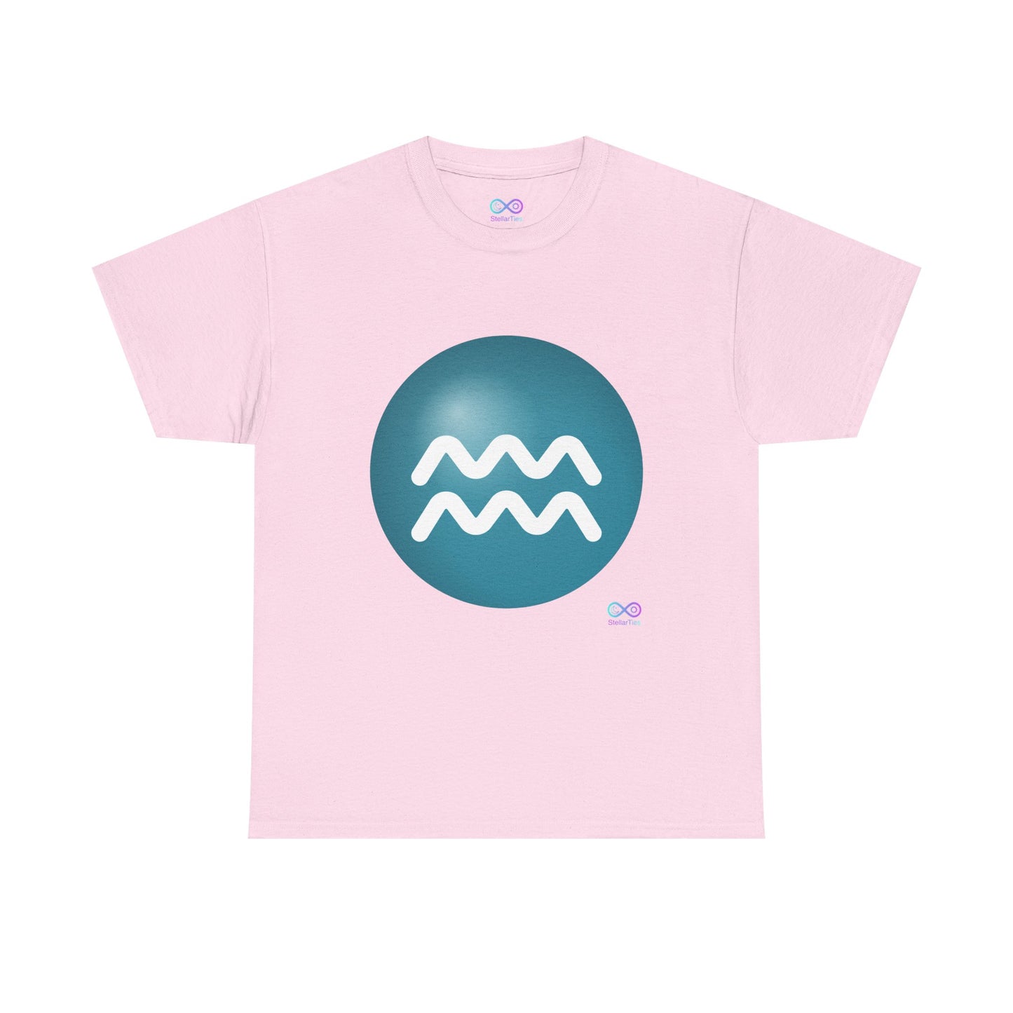 Women's Aquarius Zodiac Symbol Tee