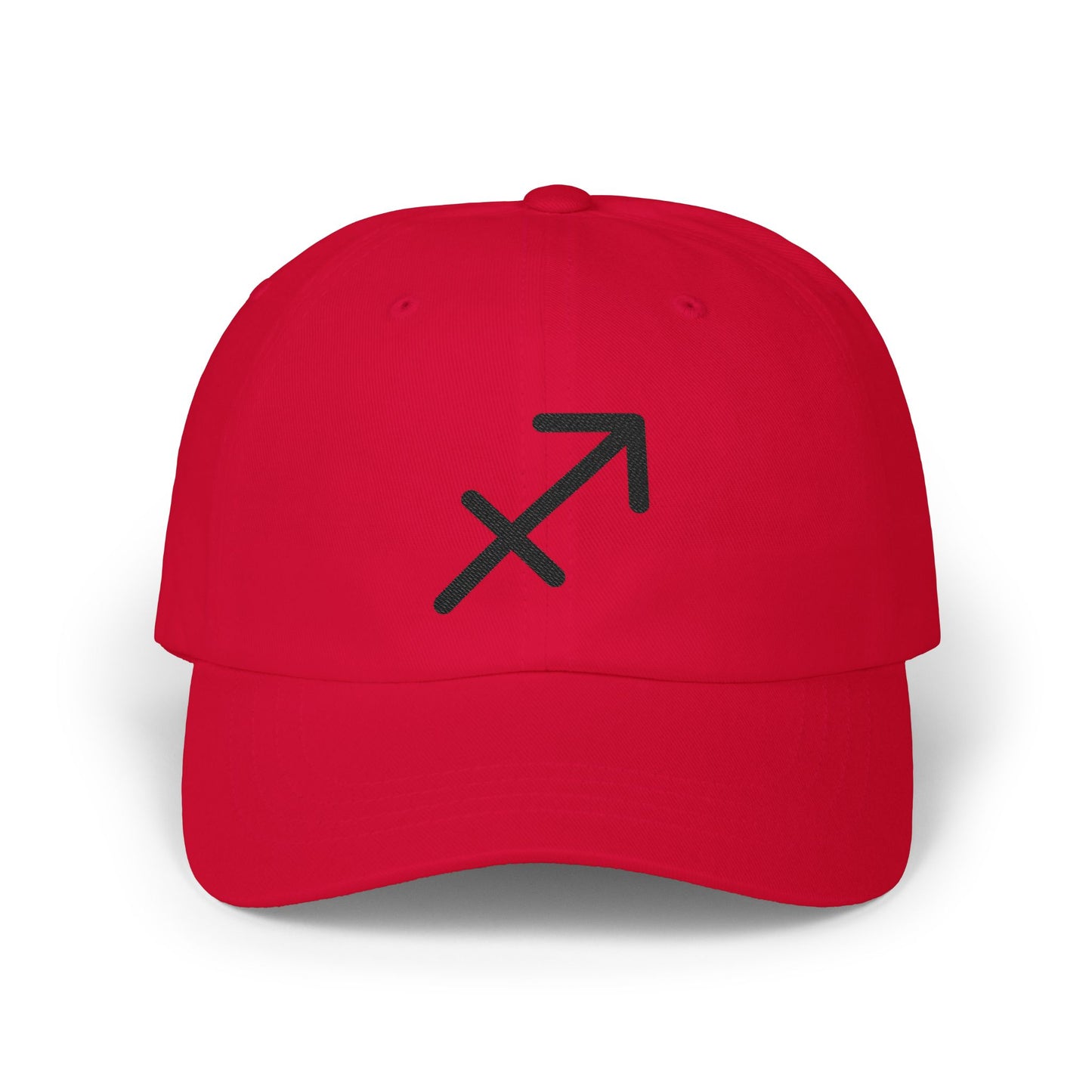 Sagittarius Zodiac Hat — Black Glyph