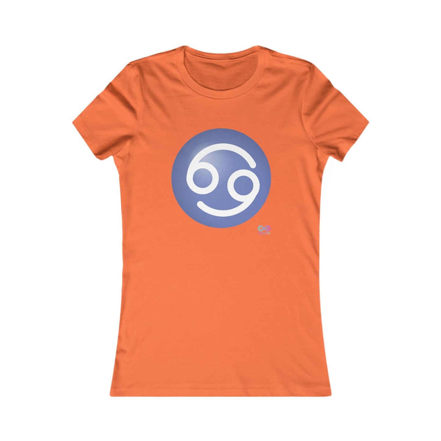Women's Cancer Zodiac Glyph Tee