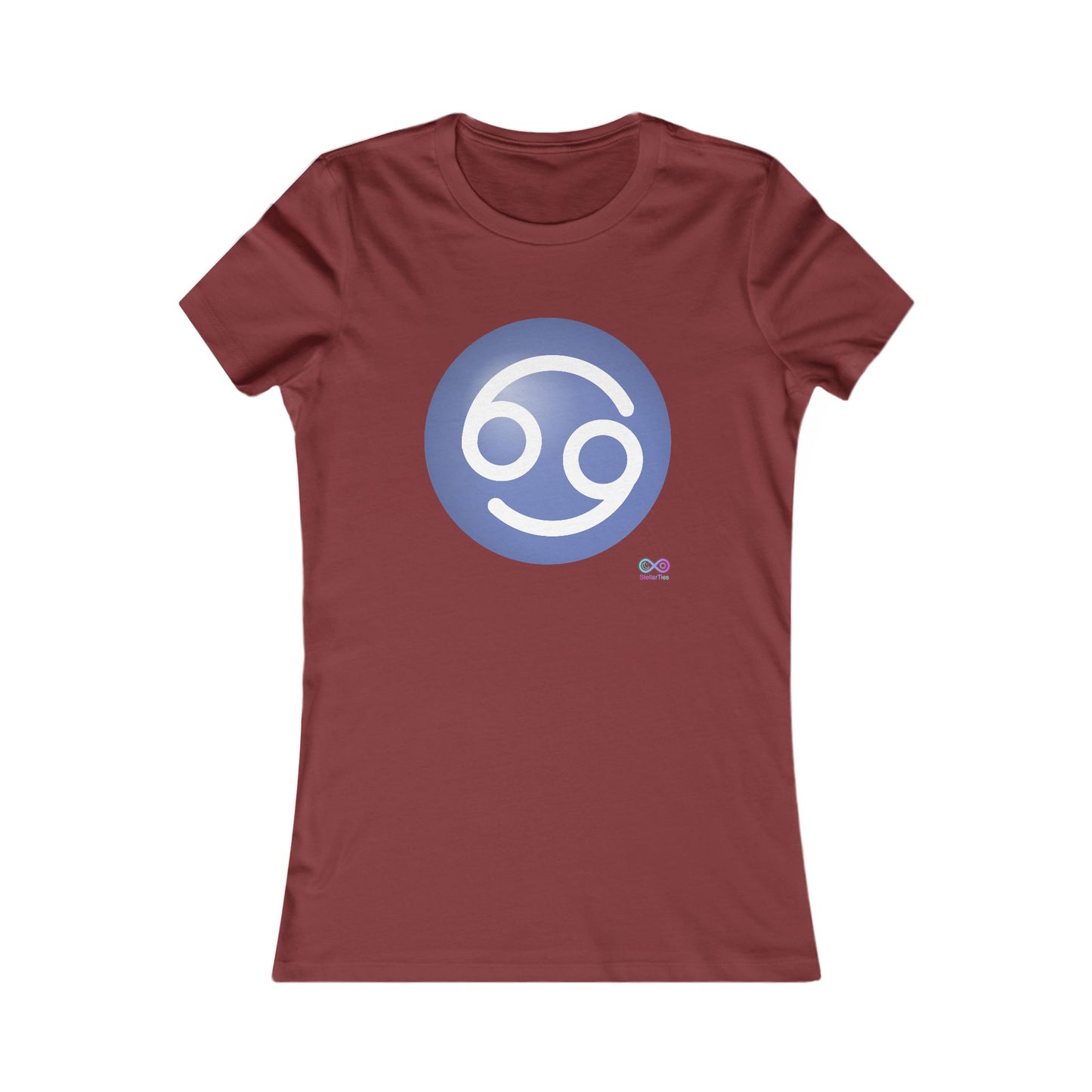 Women's Cancer Zodiac Glyph Tee