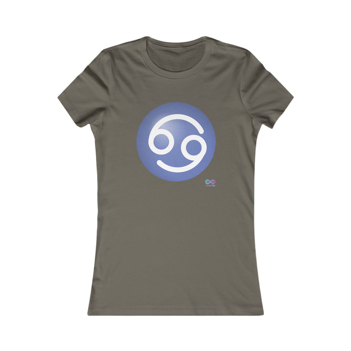 Women's Cancer Zodiac Glyph Tee