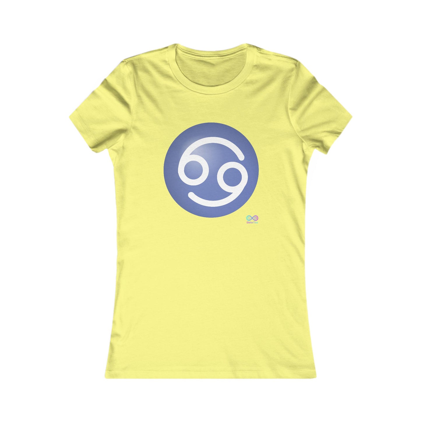 Women's Cancer Zodiac Glyph Tee