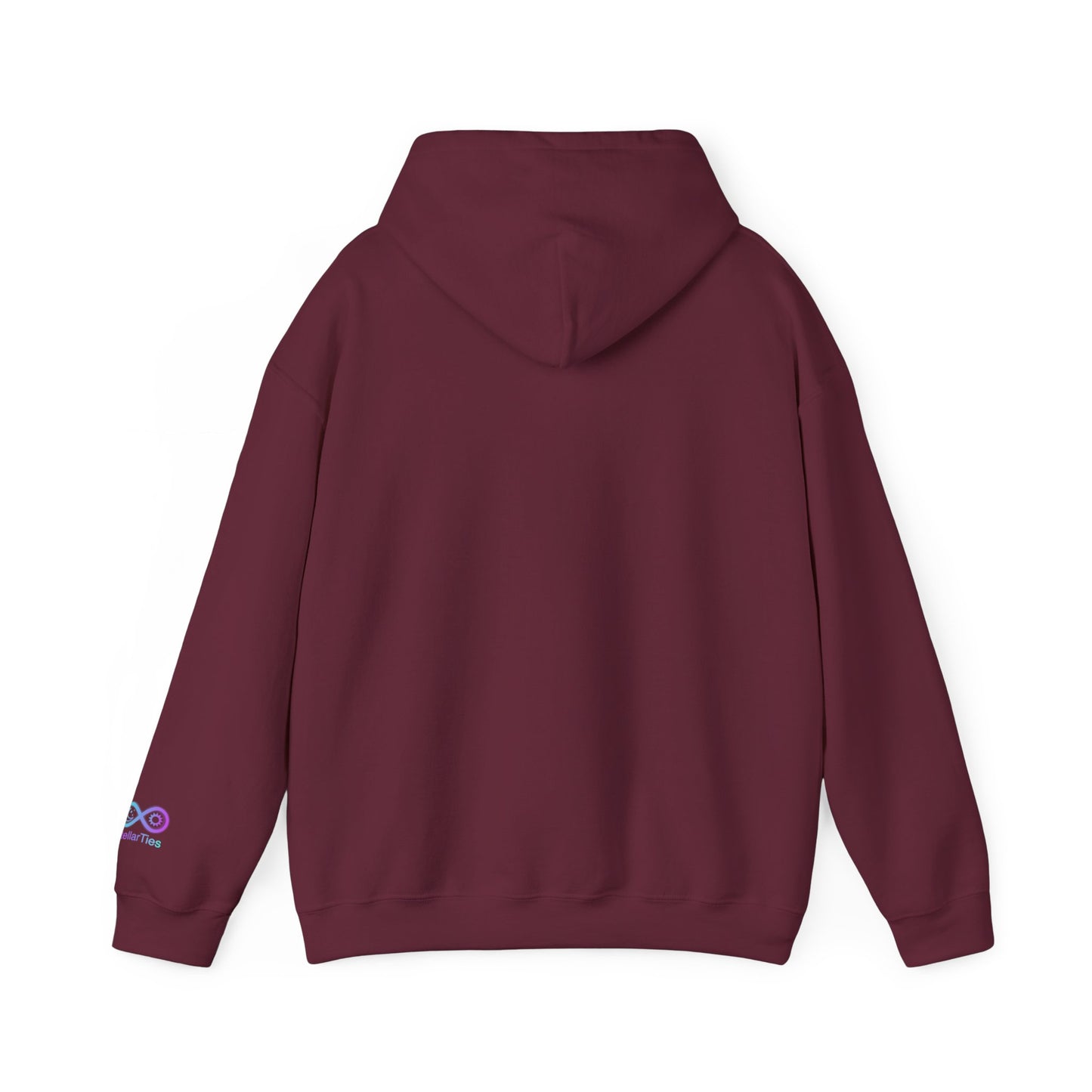 Unisex Leo Zodiac Hoodie — Astrology Glyph Sweatshirt