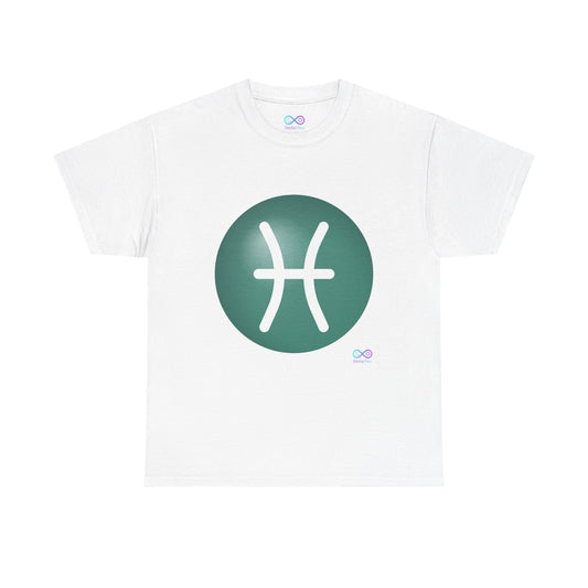 Women's Pisces Zodiac Symbol Tee
