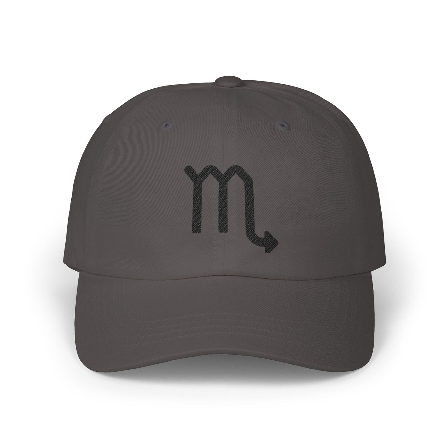 Scorpio Zodiac Hat — Black Glyph