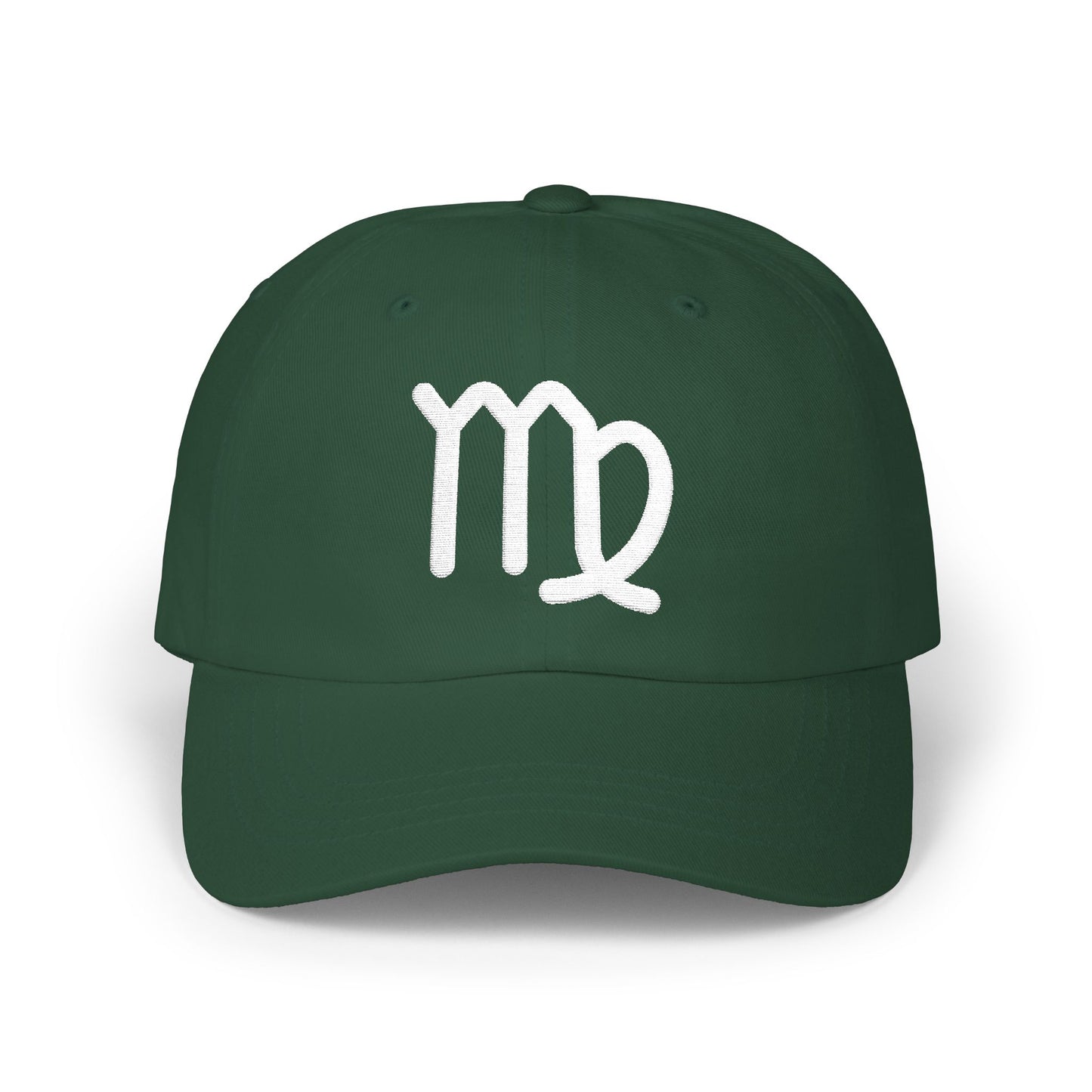 Virgo Zodiac Hat — White Glyph