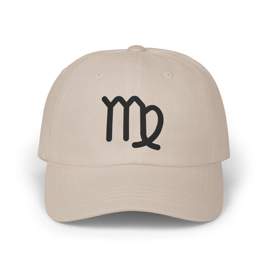 Virgo Zodiac Hat — Black Glyph