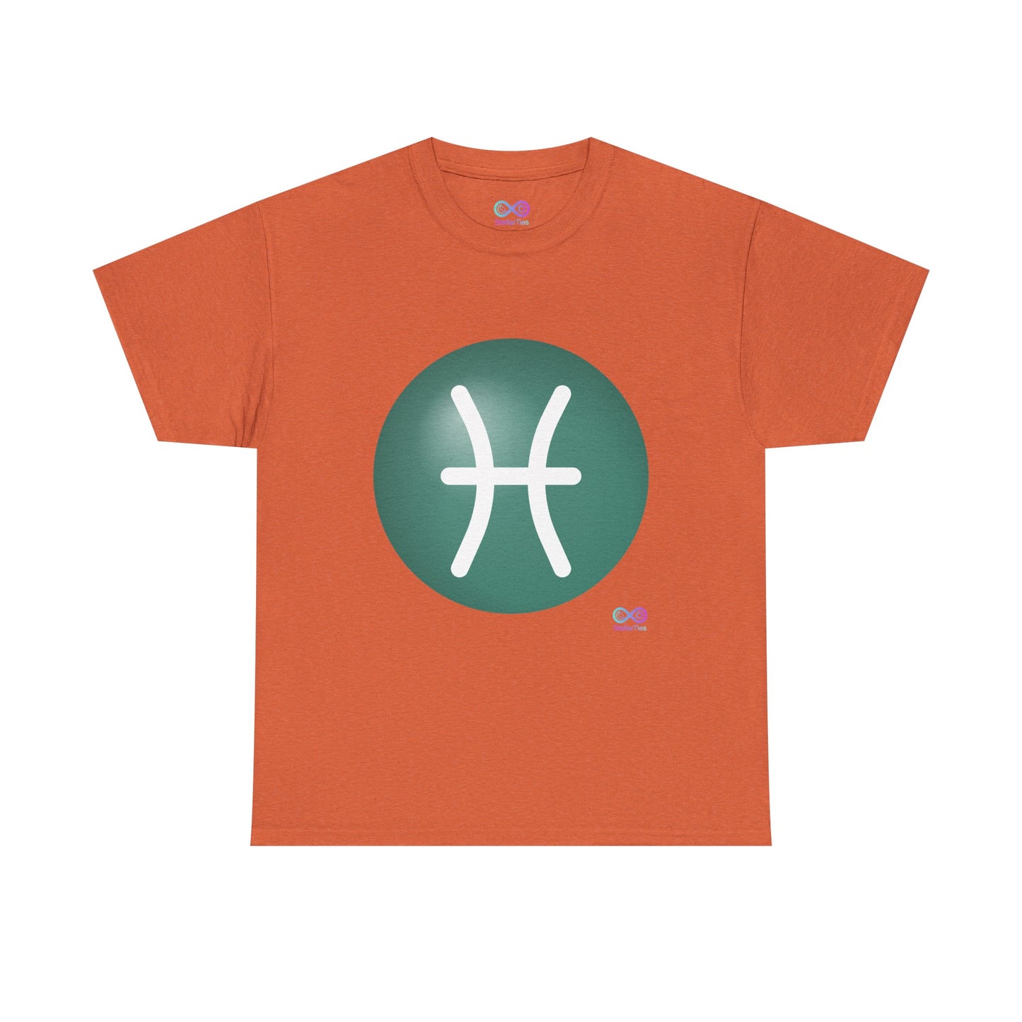 Women's Pisces Zodiac Symbol Tee
