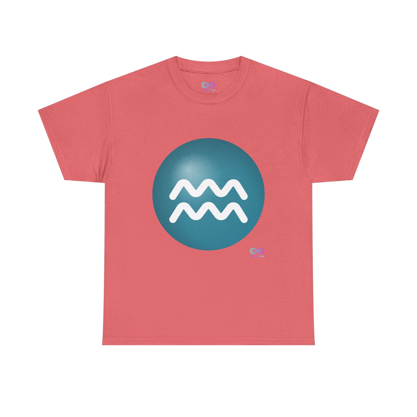 Women's Aquarius Zodiac Symbol Tee