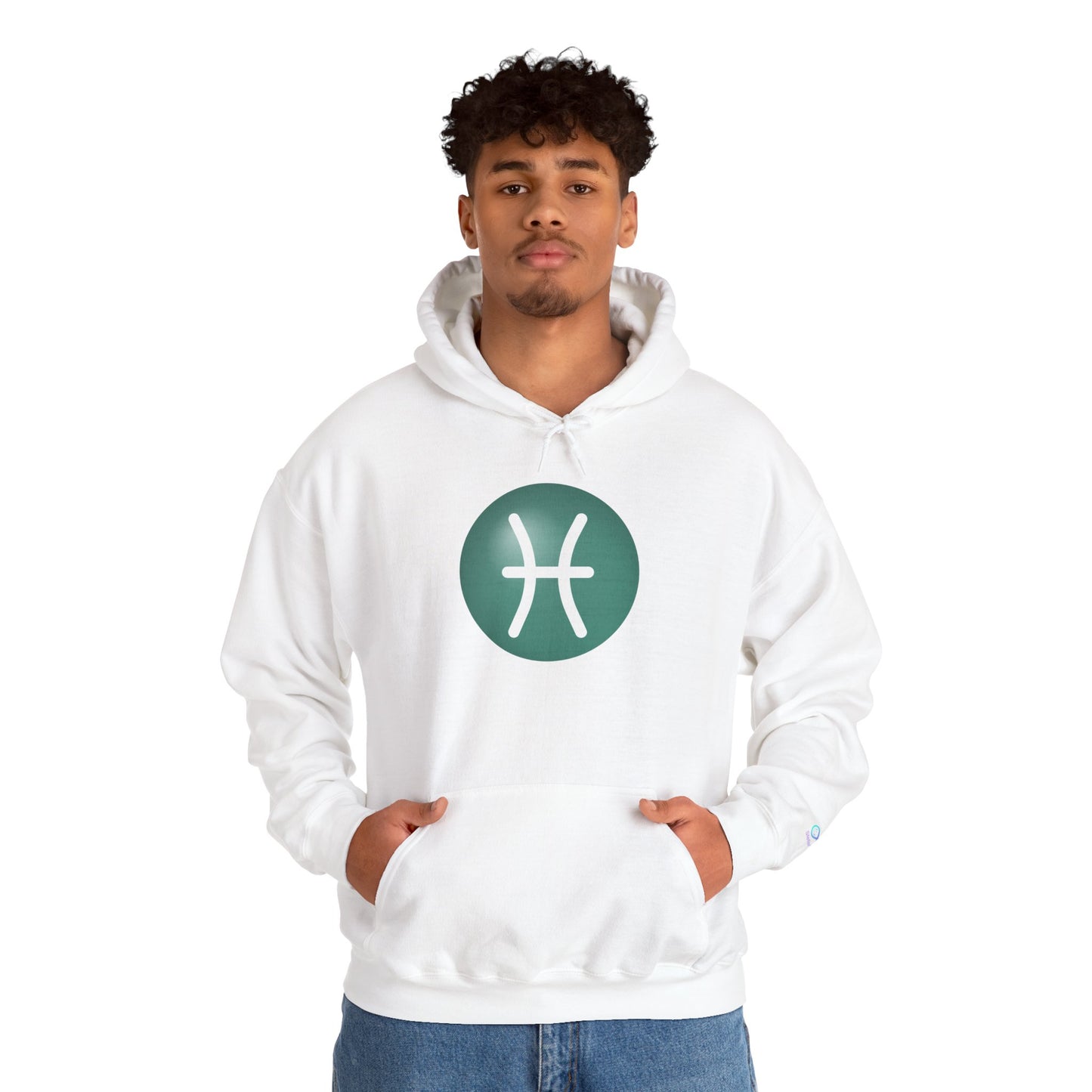 Unisex Pisces Heavy Weight Sweatshirt - Astrology Sweatshirt