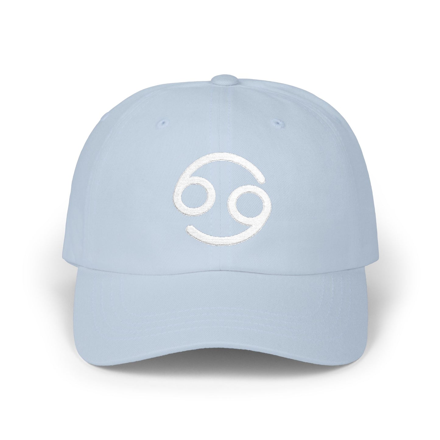 Cancer Zodiac Hat — White Glyph