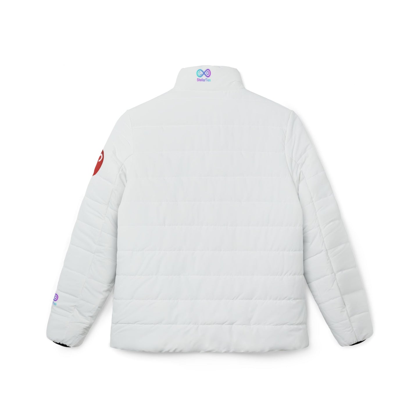 Women's Aries White Quilted Puffer Jacket