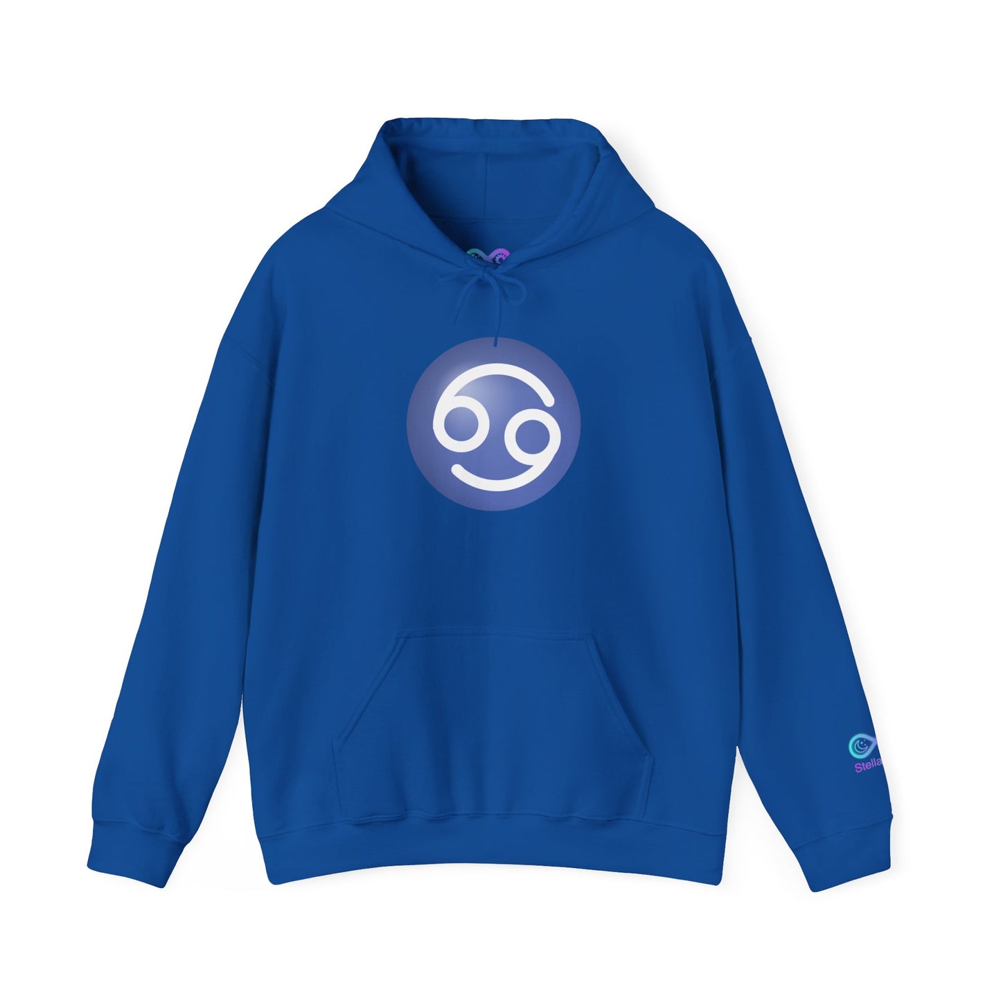 Unisex Cancer Zodiac Hoodie —  Astrology Glyph Sweatshirt