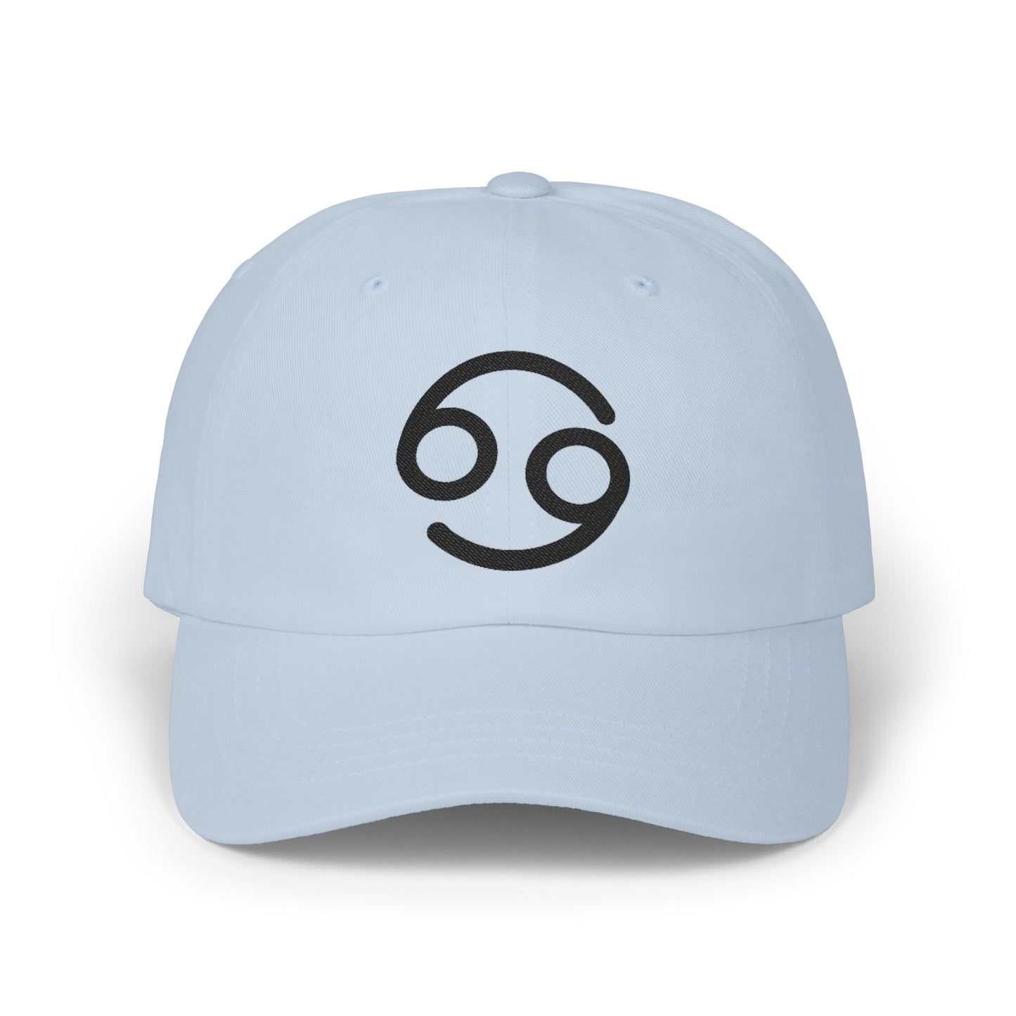 Cancer Zodiac Hat — Black Glyph