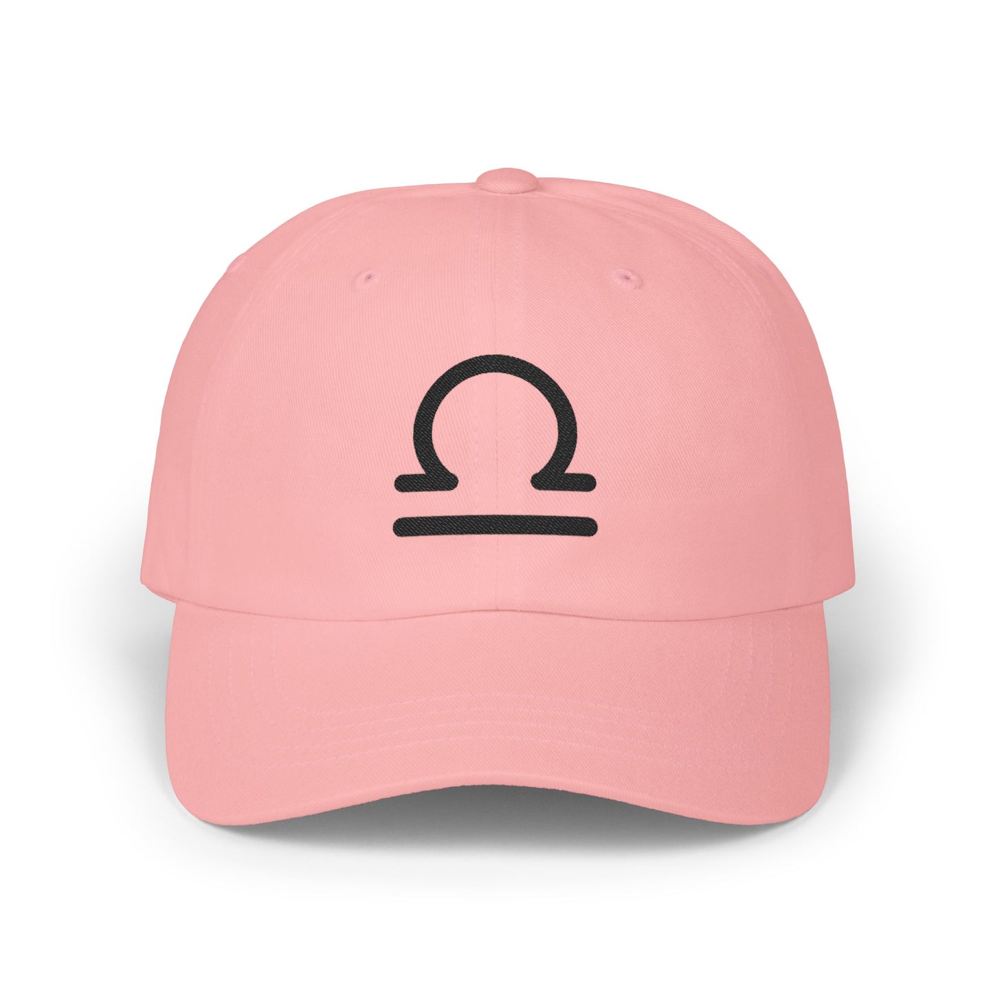 Libra Zodiac Hat — Black Glyph