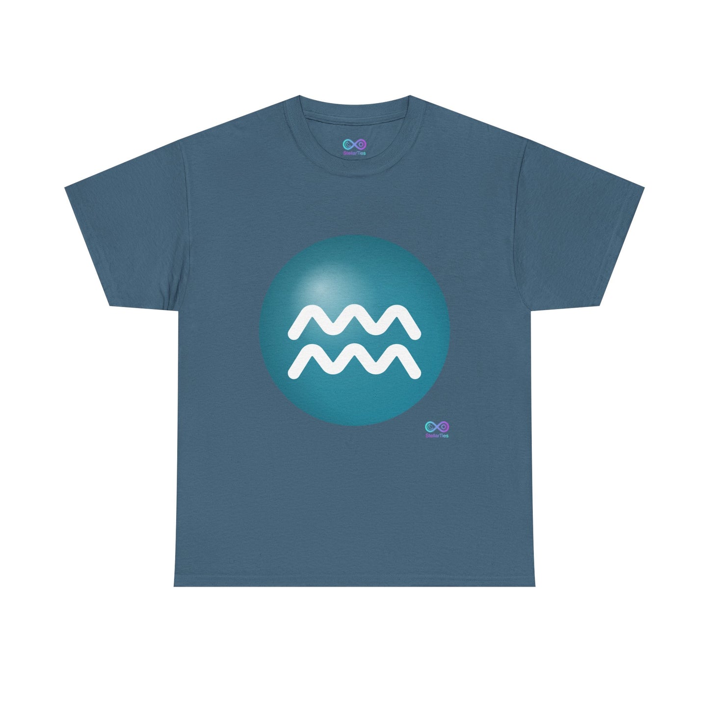 Women's Aquarius Zodiac Symbol Tee