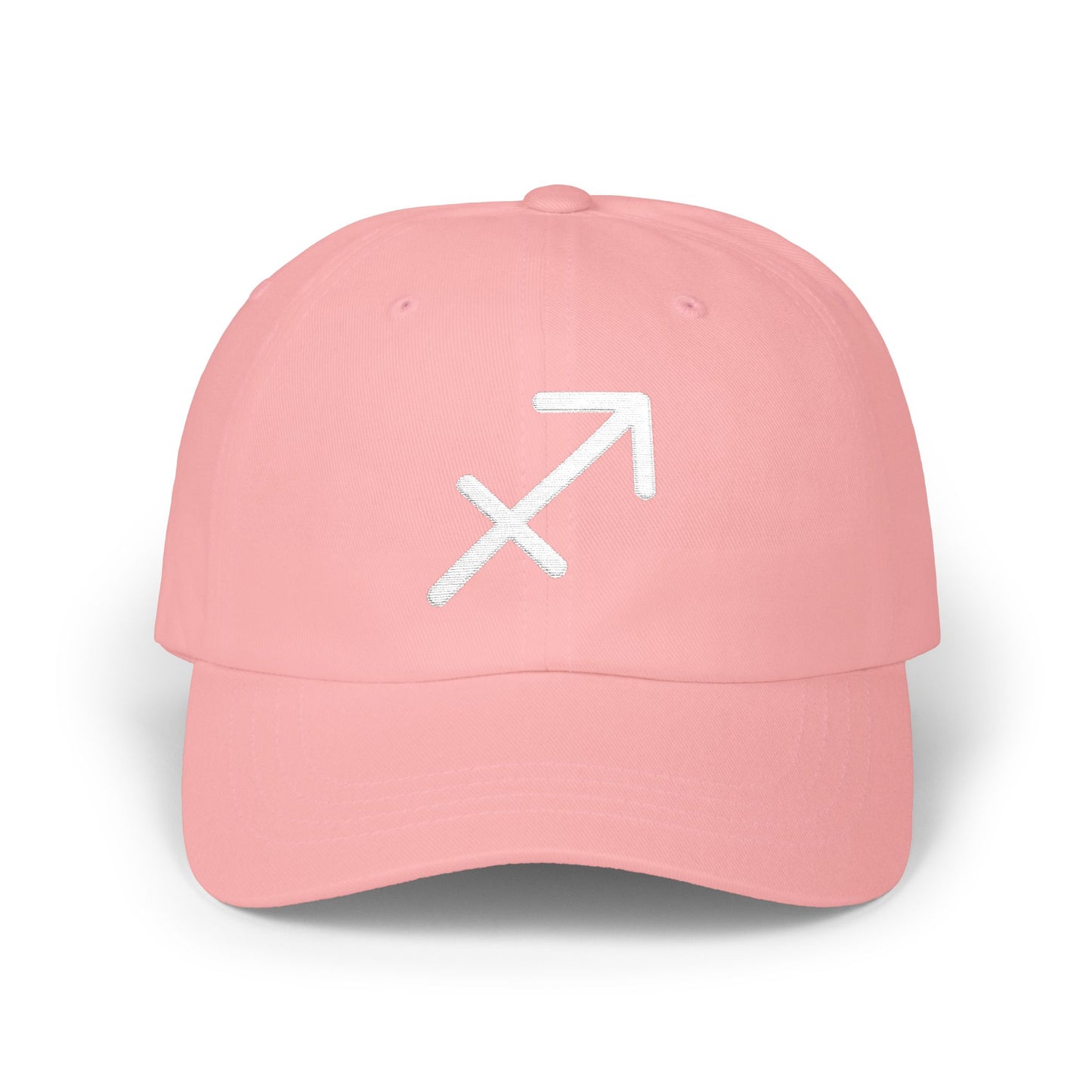 Sagittarius Zodiac Hat — White Glyph