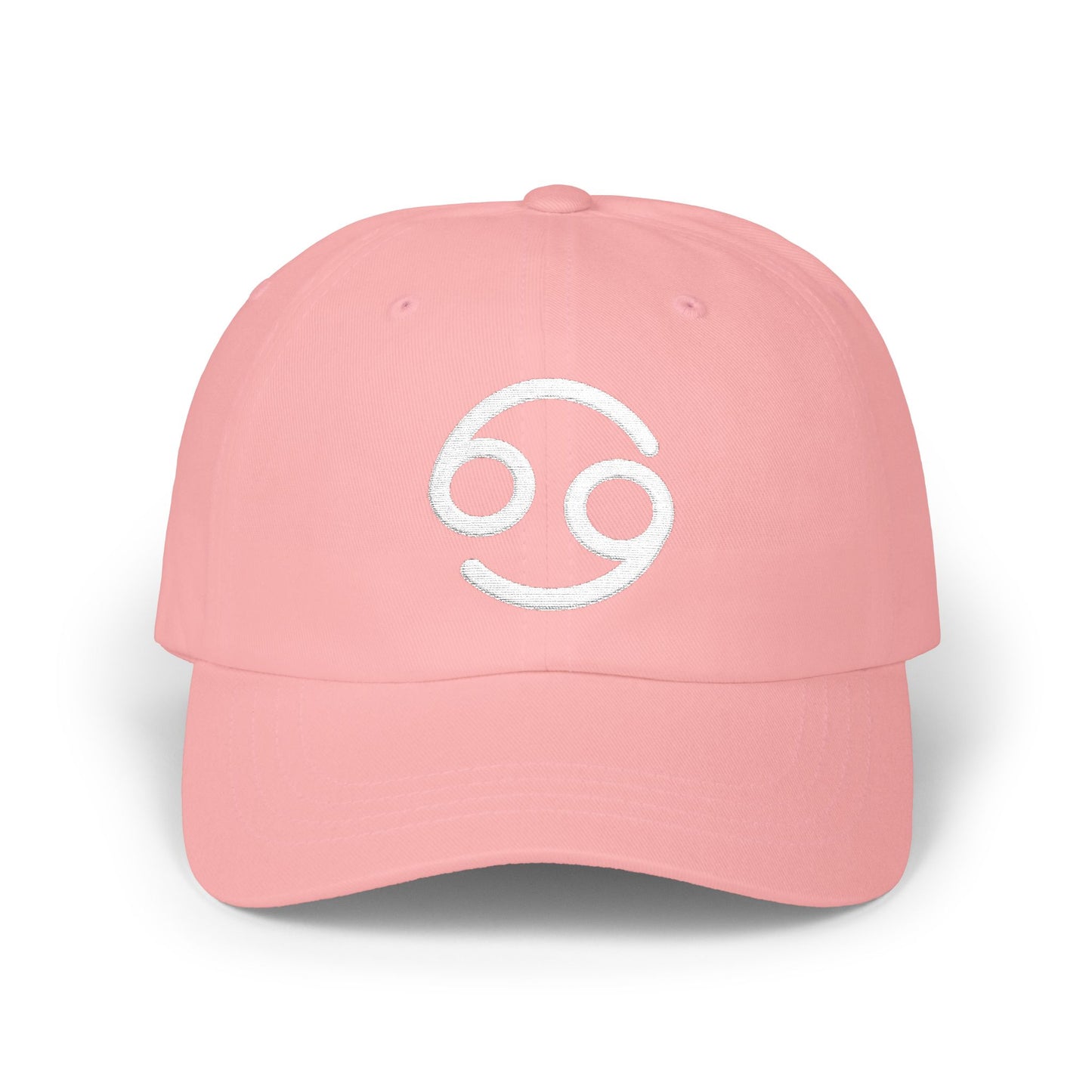 Cancer Zodiac Hat — White Glyph