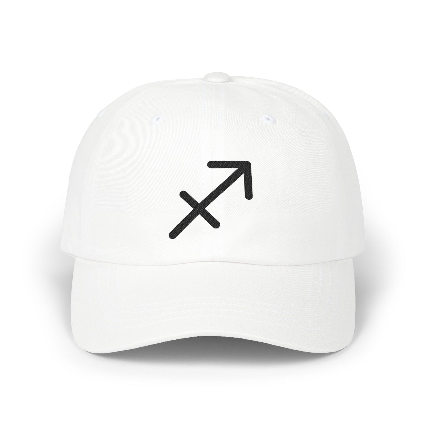 Sagittarius Zodiac Hat — Black Glyph