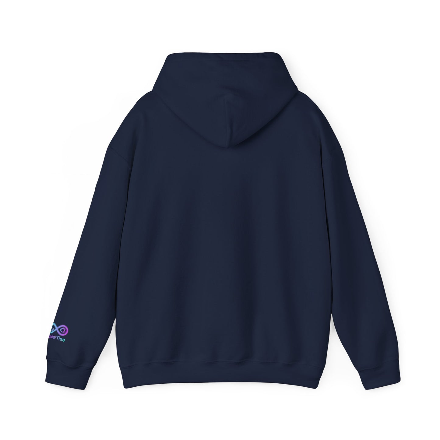 Unisex Leo Zodiac Hoodie — Astrology Glyph Sweatshirt