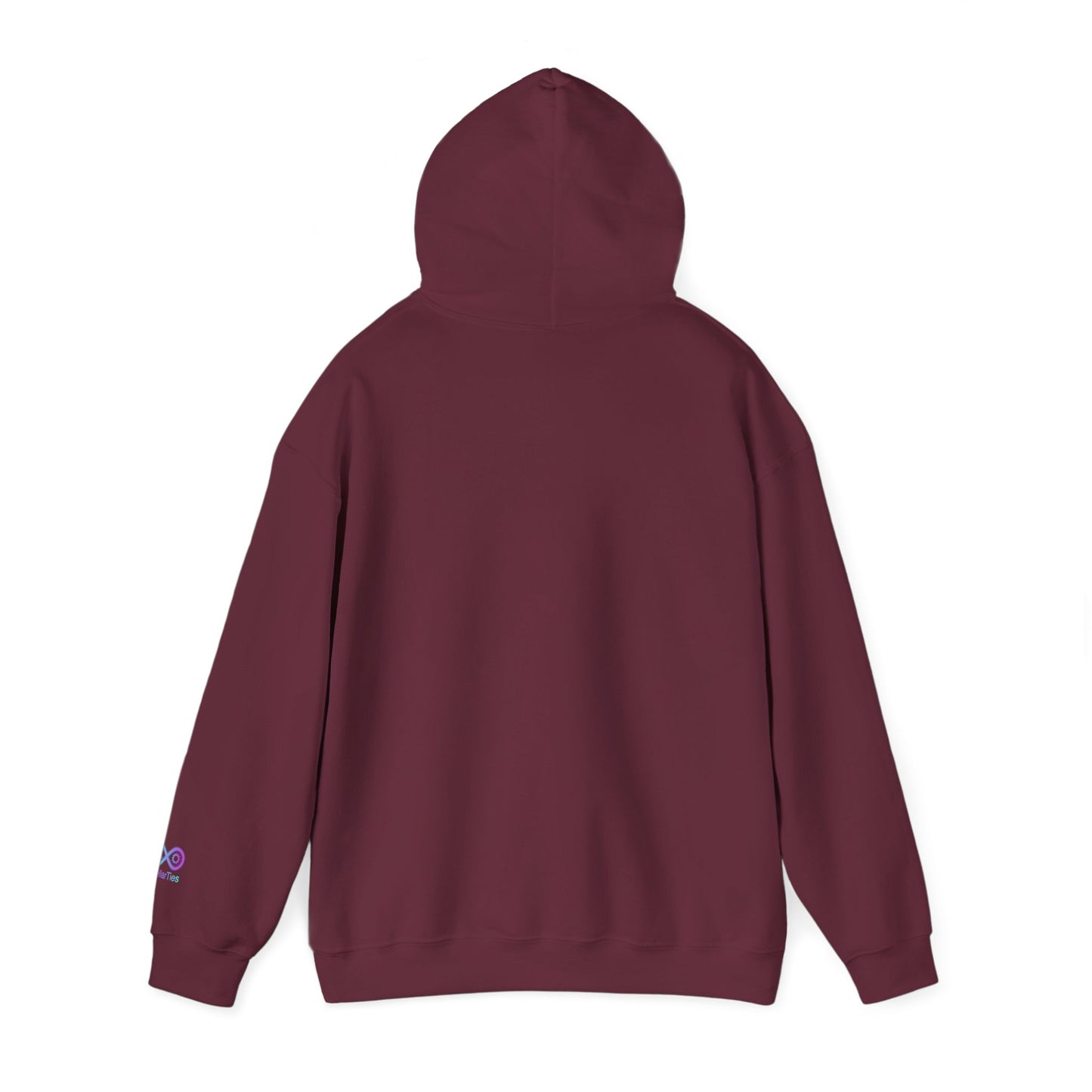 Unisex Leo Zodiac Hoodie — Astrology Glyph Sweatshirt