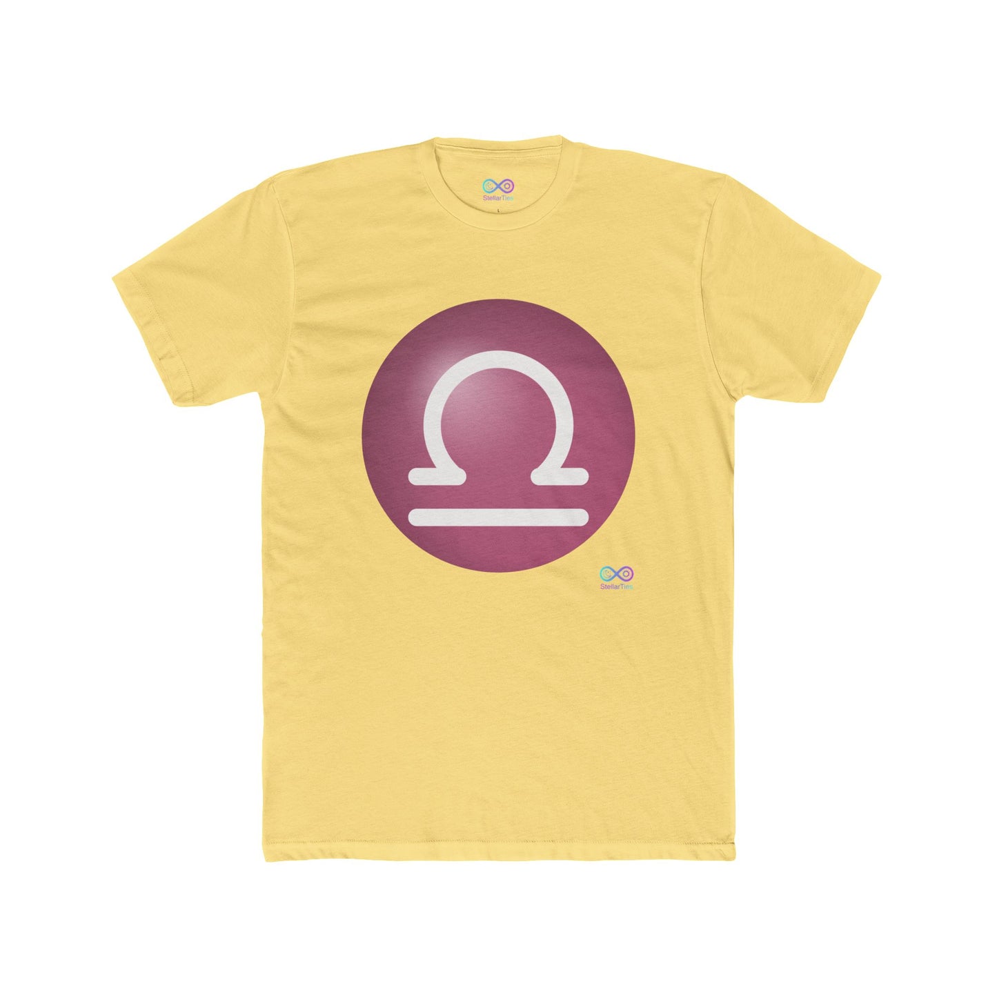 Men's Libra Zodiac Symbol Tee