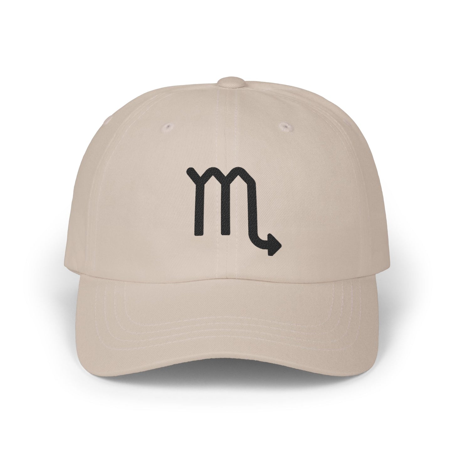 Scorpio Zodiac Hat — Black Glyph