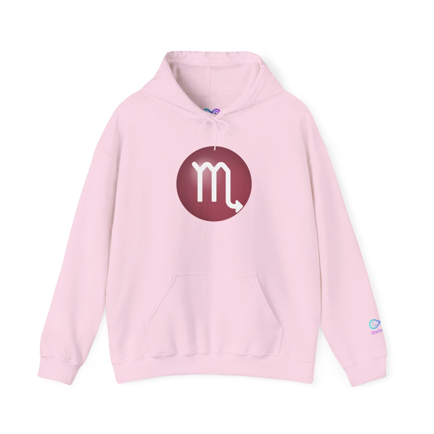Unisex Scorpio Zodiac Hoodie – Astrology Glyph Sweatshirt