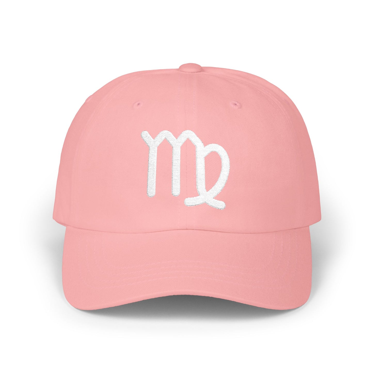 Virgo Zodiac Hat — White Glyph